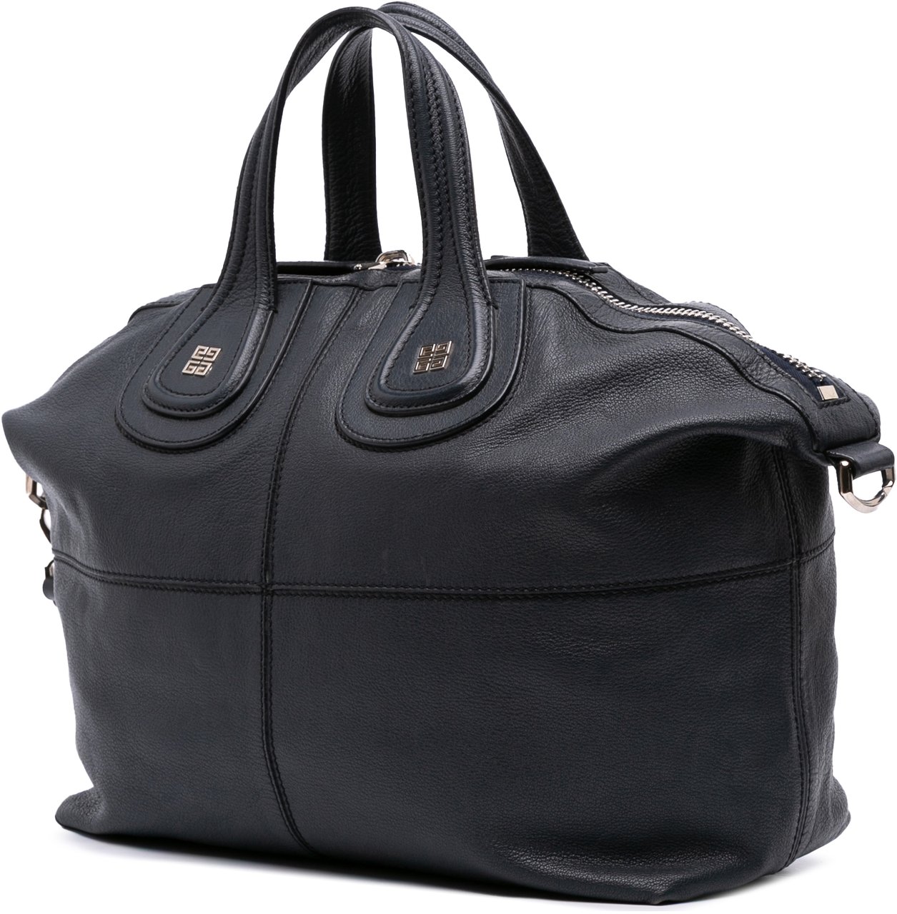 Givenchy Medium Sugar Goatskin Nightingale Satchel Blauw