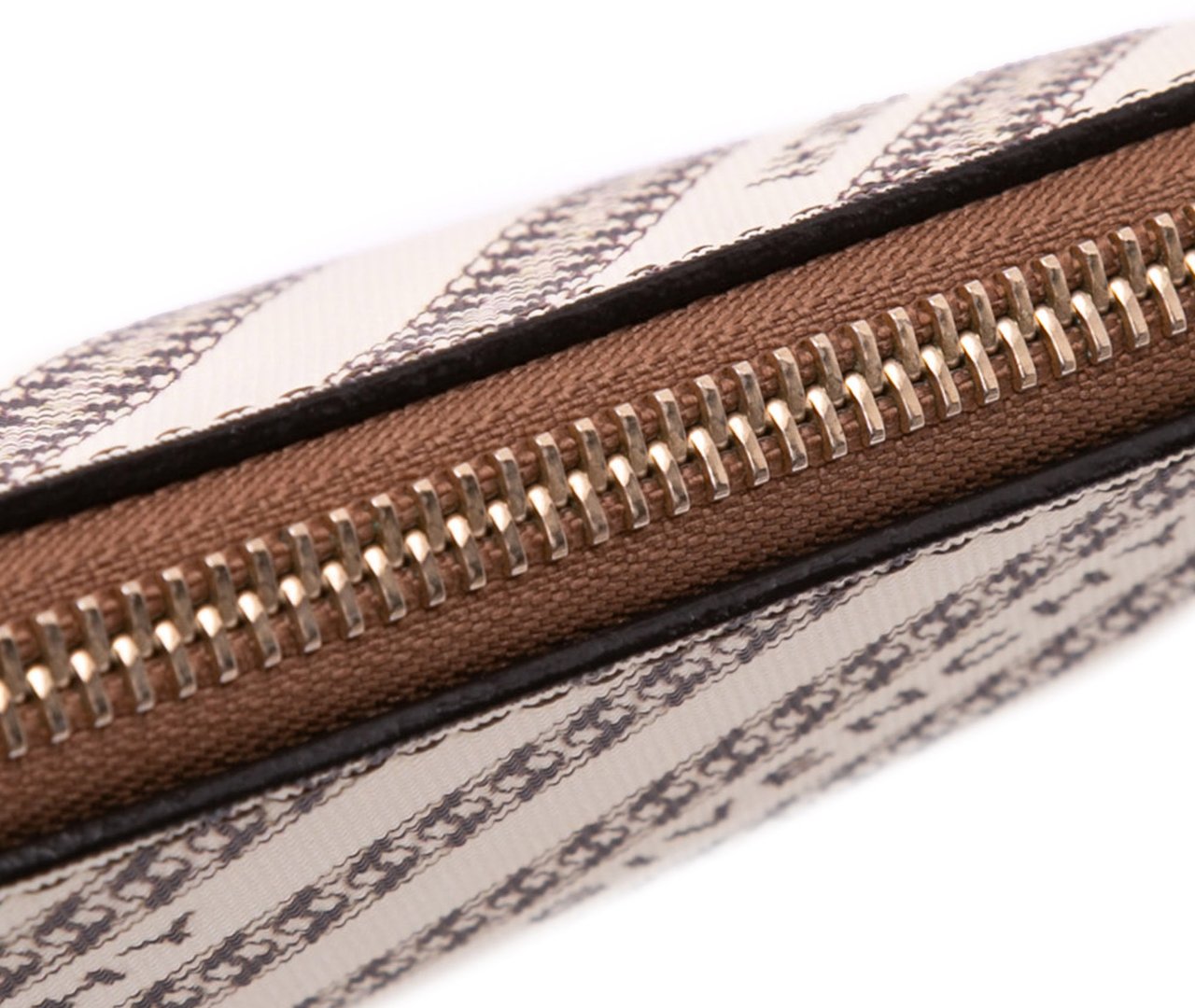 Givenchy Canvas Logo Clutch Bruin