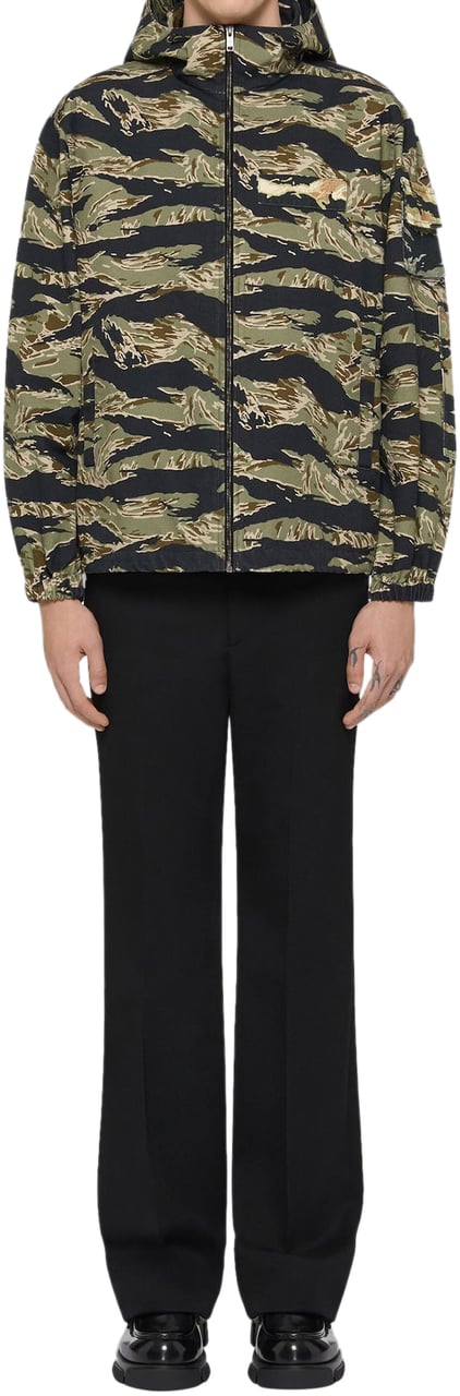 Givenchy Military Army Green Dessin Groen