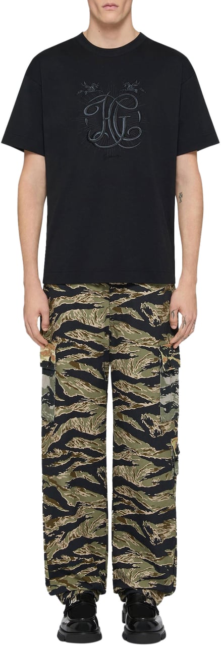 Givenchy Military Army Green Dessin Groen
