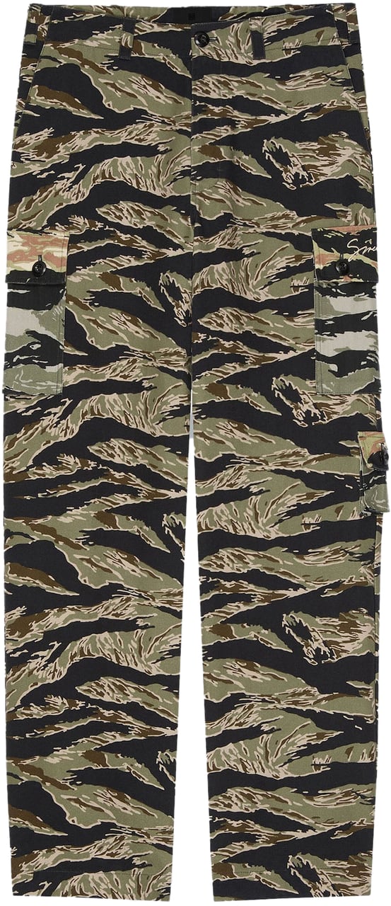 Givenchy Military Army Green Dessin Groen