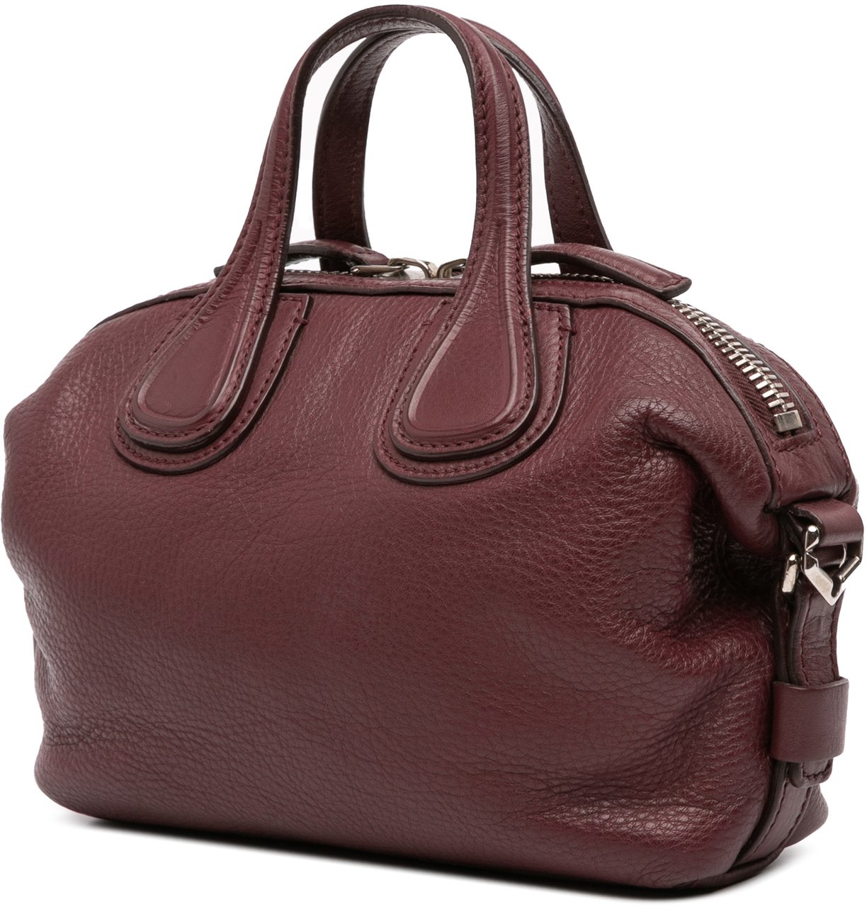 Givenchy Micro Leather Nightingale Satchel Rood