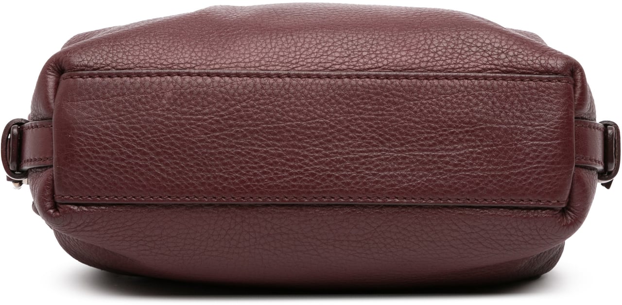 Givenchy Micro Leather Nightingale Satchel Rood