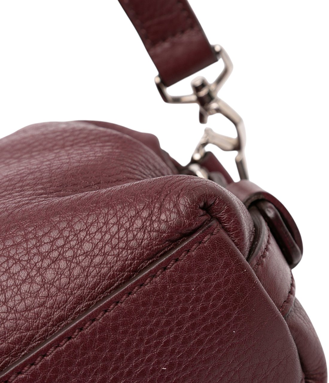 Givenchy Micro Leather Nightingale Satchel Rood