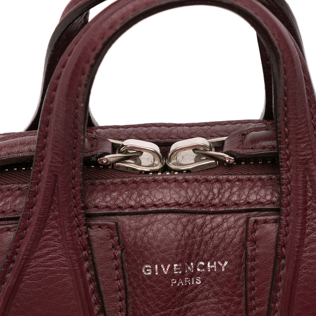 Givenchy Micro Leather Nightingale Satchel Rood