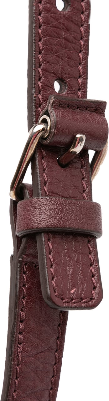 Givenchy Micro Leather Nightingale Satchel Rood