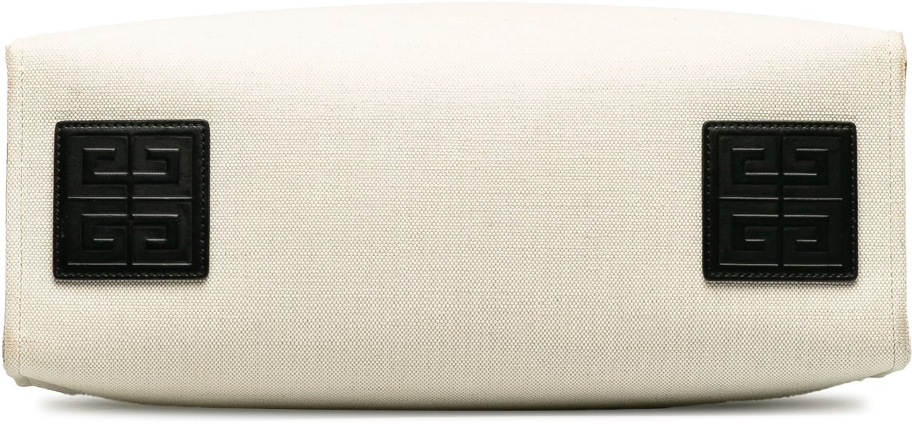 Givenchy Canvas Medium G-Tote Shopping Bag Bruin