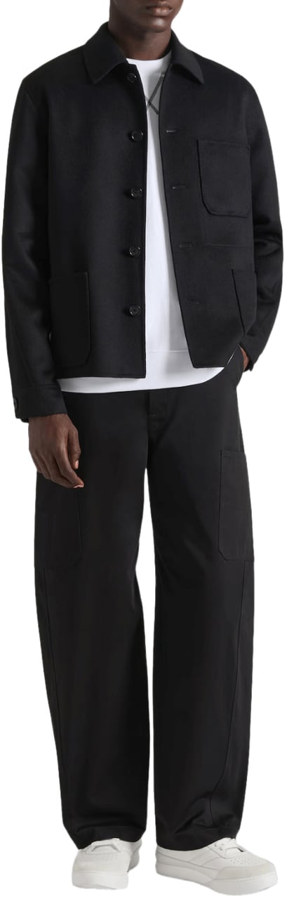 Givenchy ZWART OVERHEMD MET LANGE MOUWEN Zwart