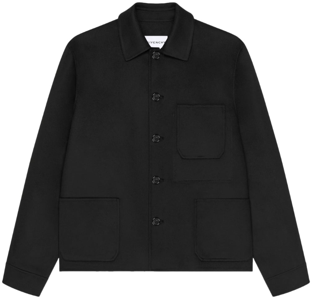 Givenchy ZWART OVERHEMD MET LANGE MOUWEN Zwart