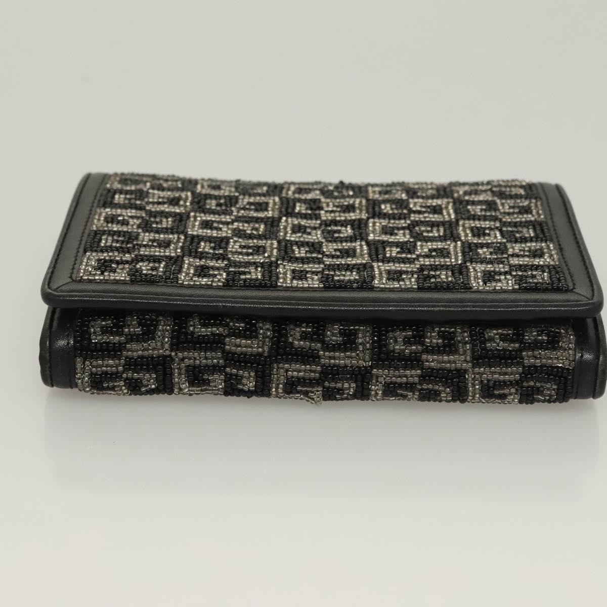 Givenchy Givenchy GV3 Wallet Leather Medium Zwart