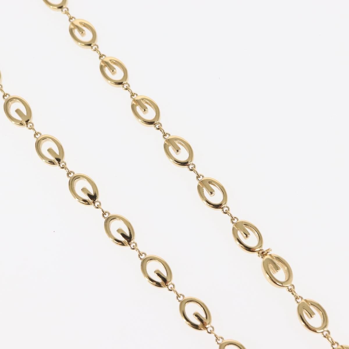 Givenchy Givenchy Rounded G Link Choker Necklace Metal Goud