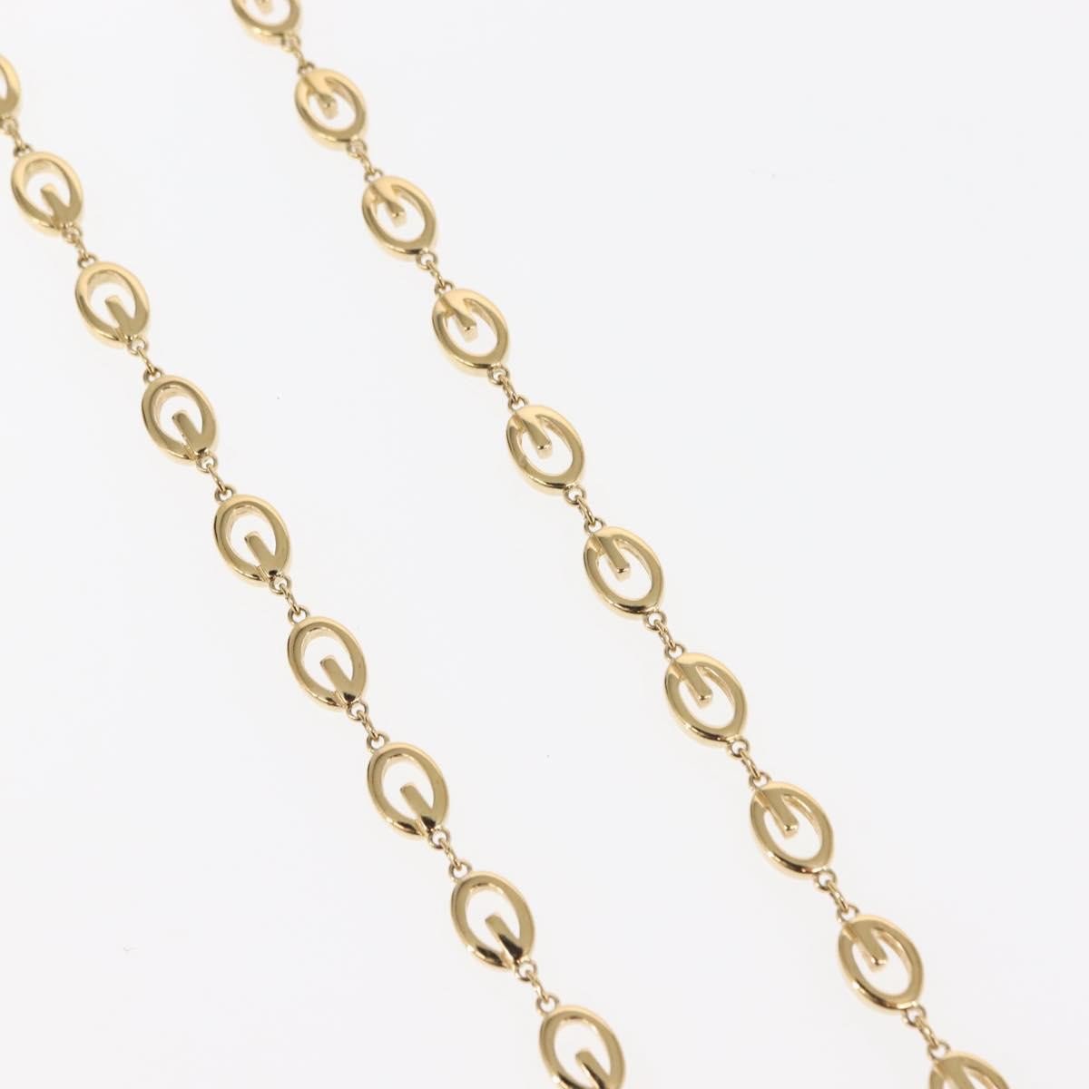 Givenchy Givenchy Rounded G Link Choker Necklace Metal Goud