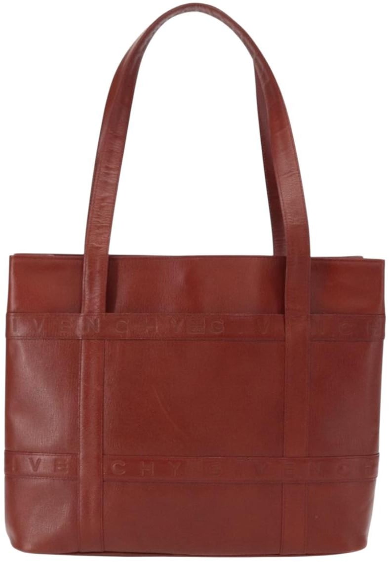 Givenchy Givenchy Vintage Tote Bag Leather Bruin
