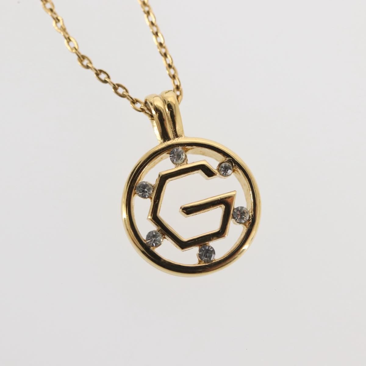 Givenchy Givenchy Logo G Necklace Metal Goud