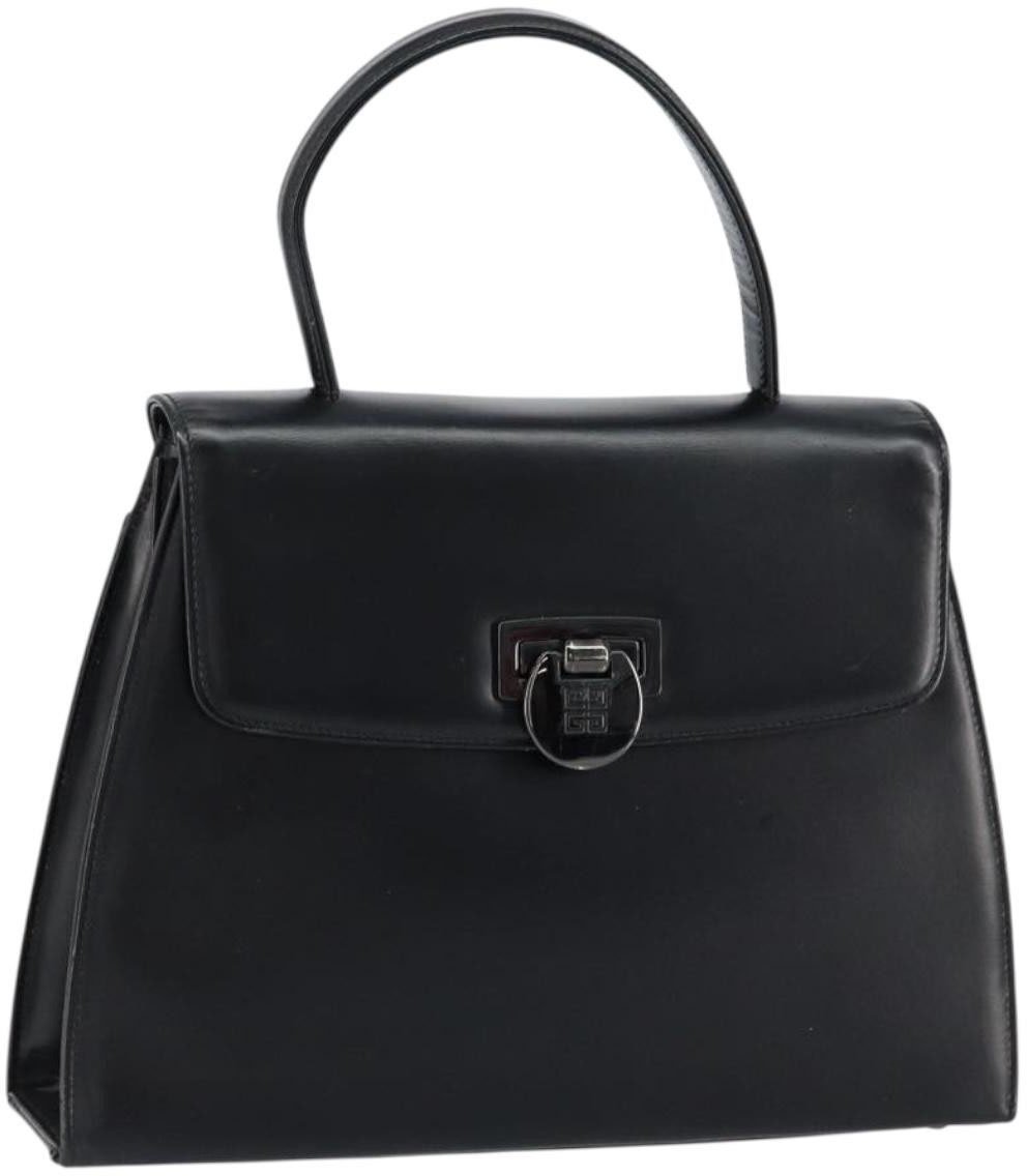 Givenchy Givenchy Twist lock top handle bag Leather Zwart