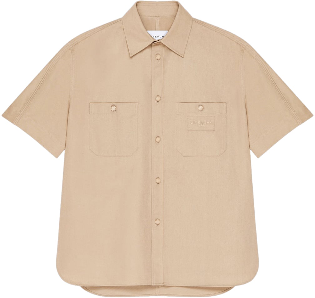 Givenchy Shirt met korte mouwen, beige Beige