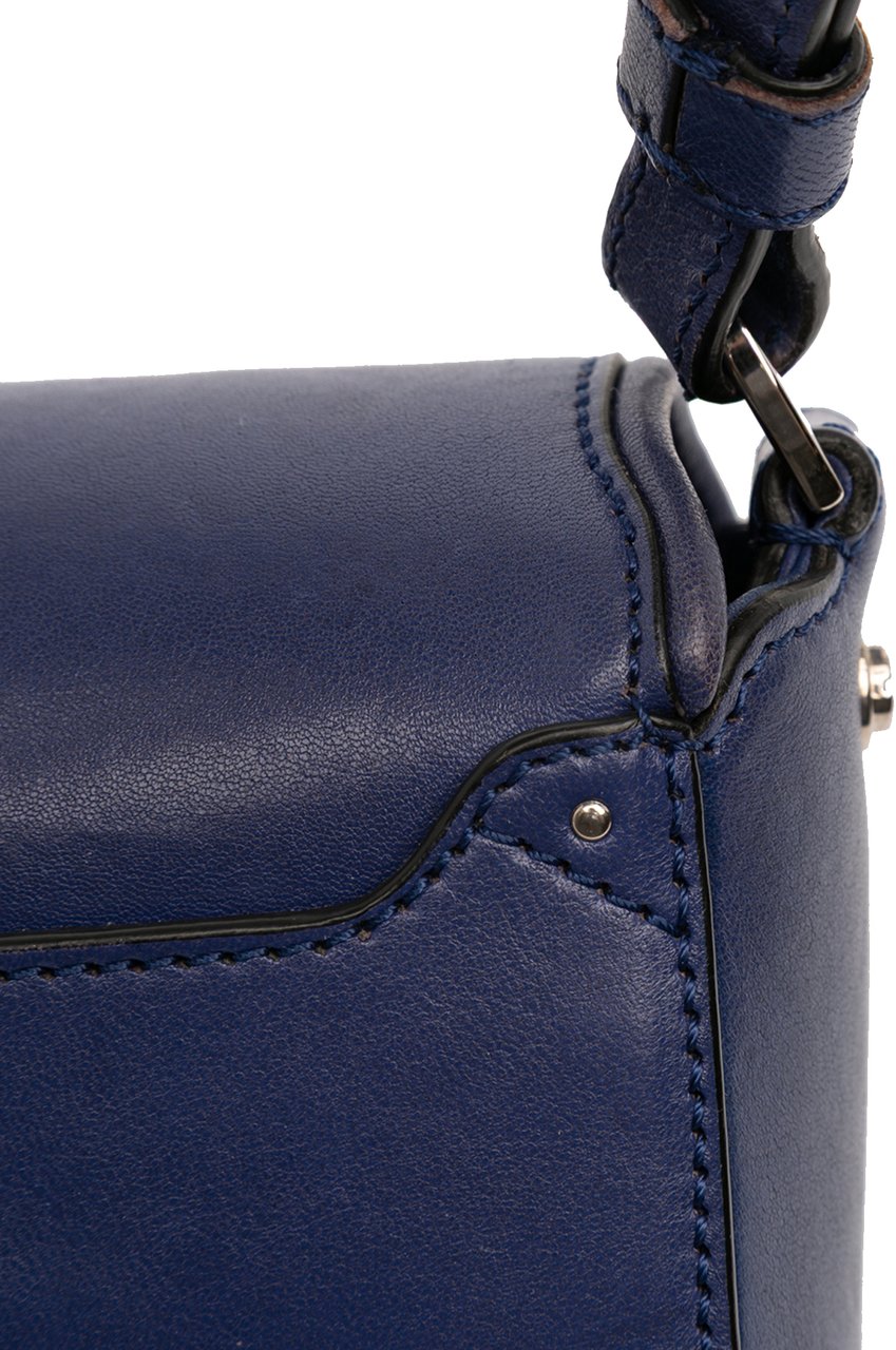 Givenchy Small Leather Obsedia Crossbody Blauw