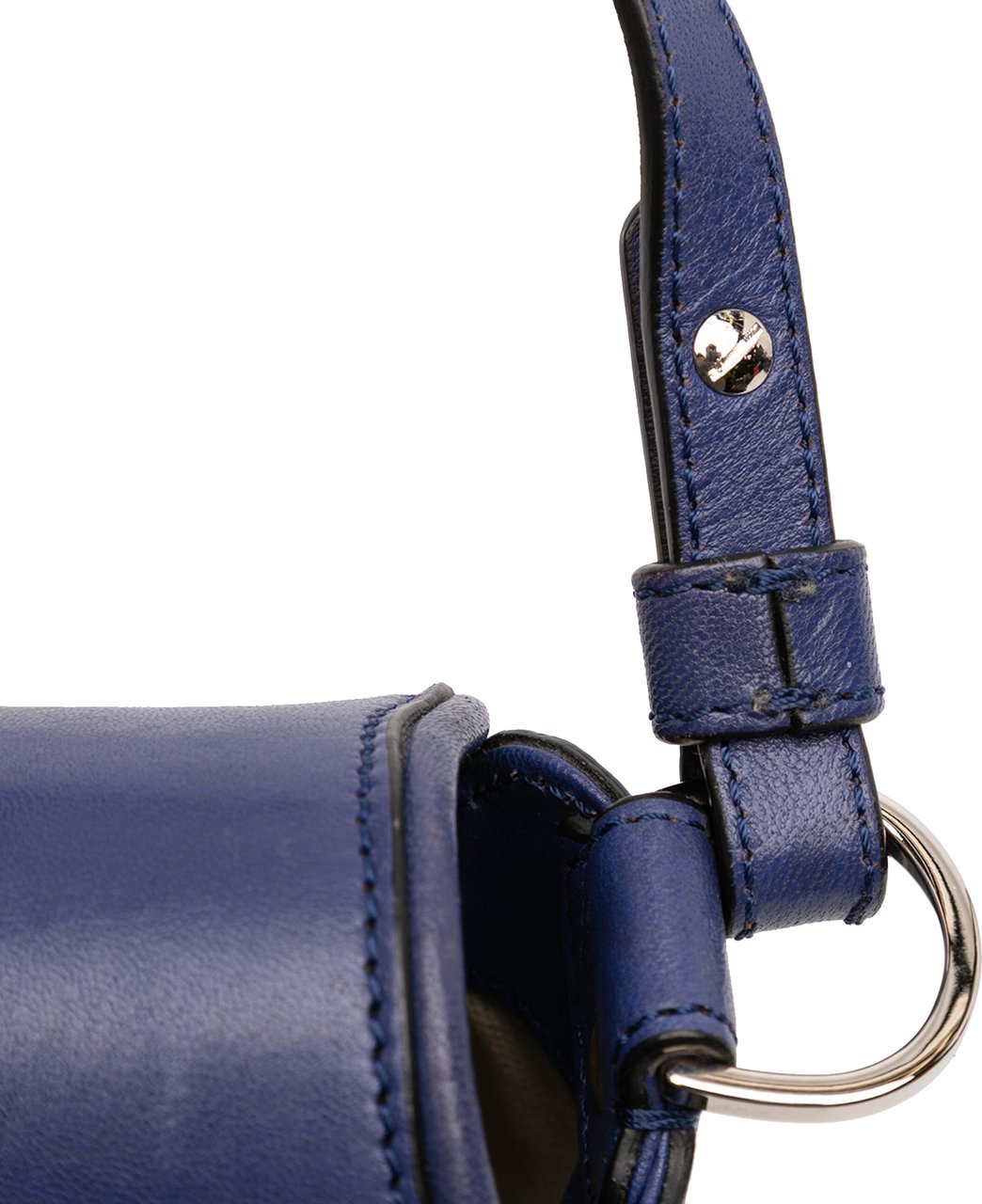 Givenchy Small Leather Obsedia Crossbody Blauw