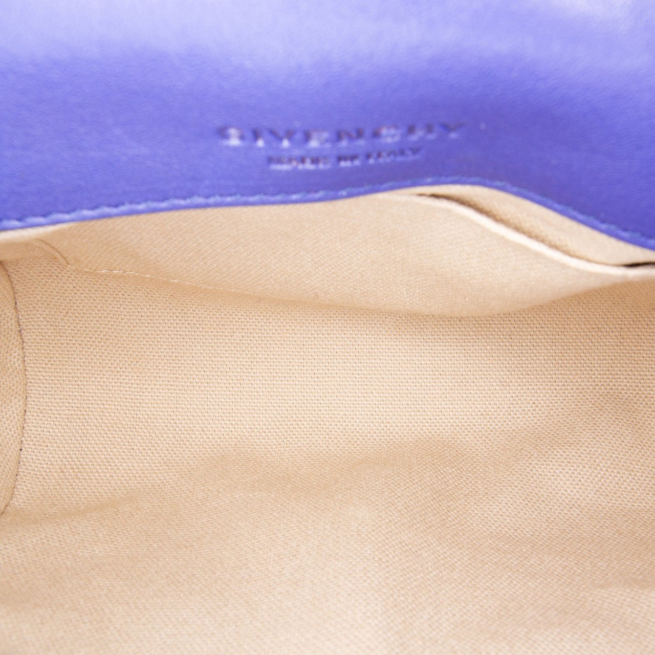 Givenchy Small Leather Obsedia Crossbody Blauw