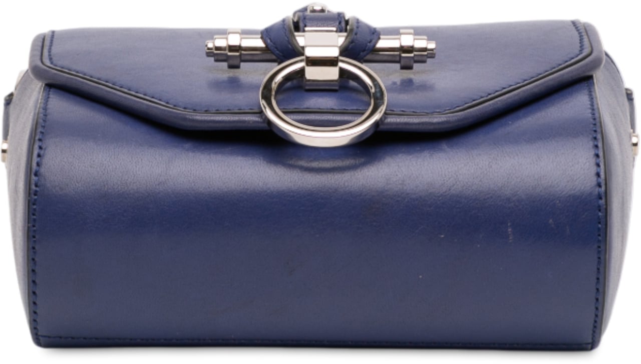 Givenchy Small Leather Obsedia Crossbody Blauw