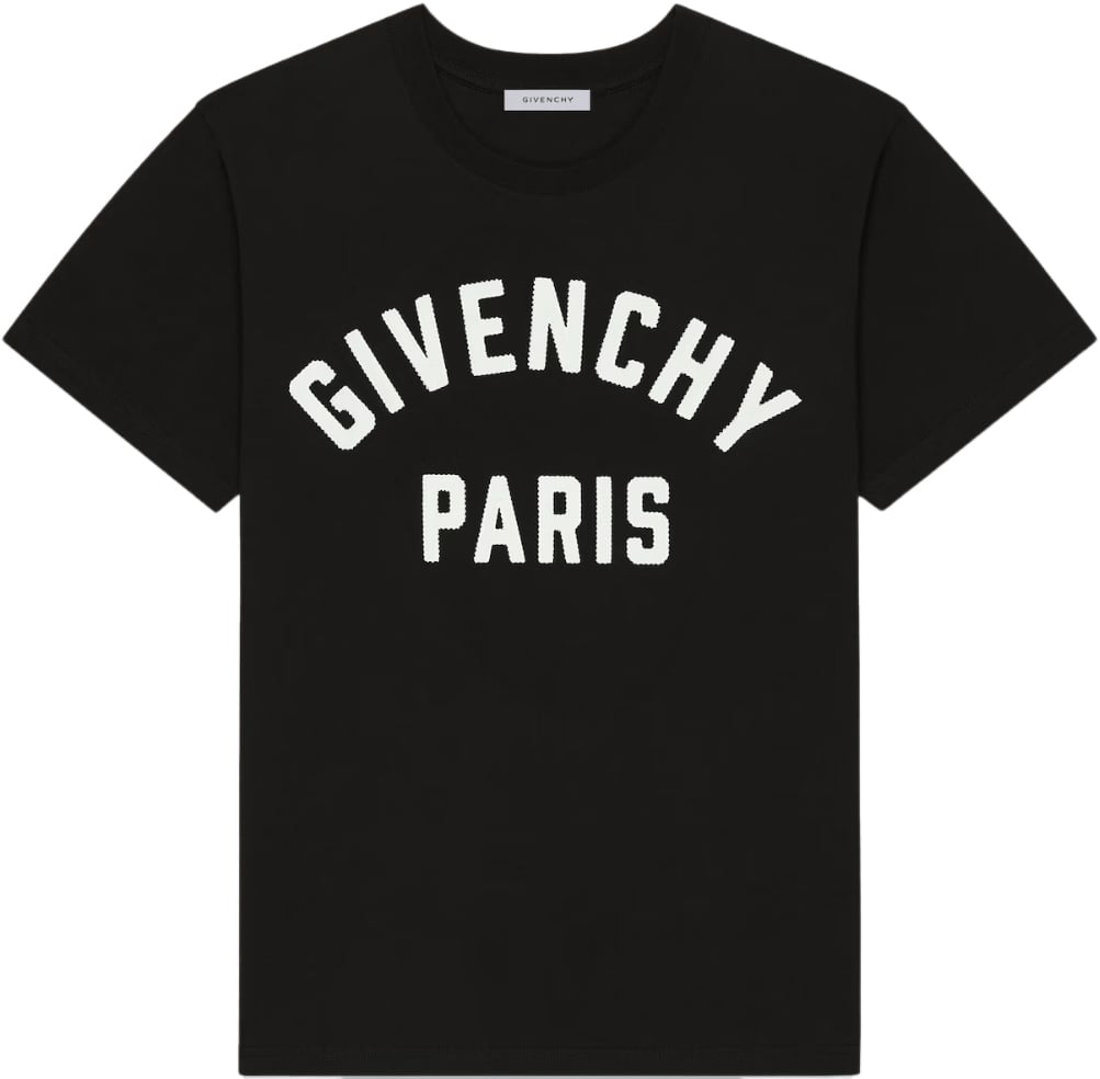 Givenchy Normale pasvorm T-shirt zwart Zwart