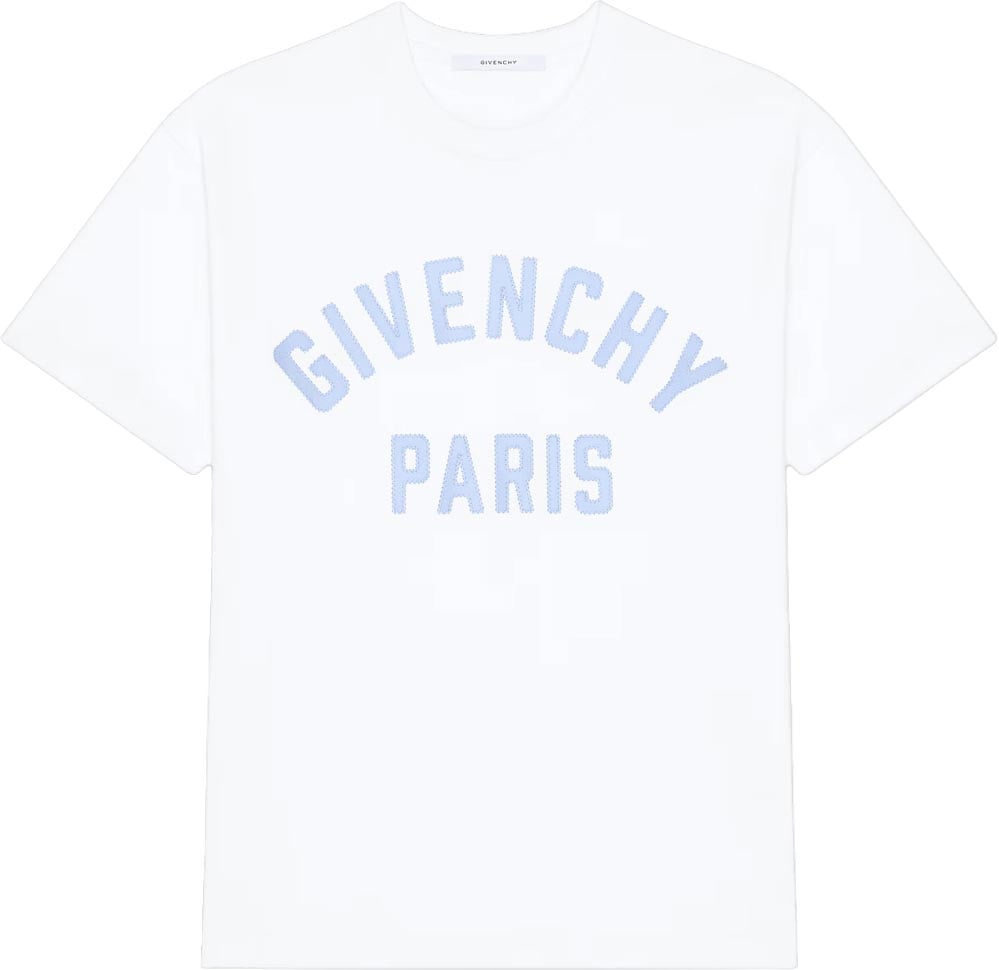 Givenchy T-SHIRT MET REGULIERE PASVORM Wit