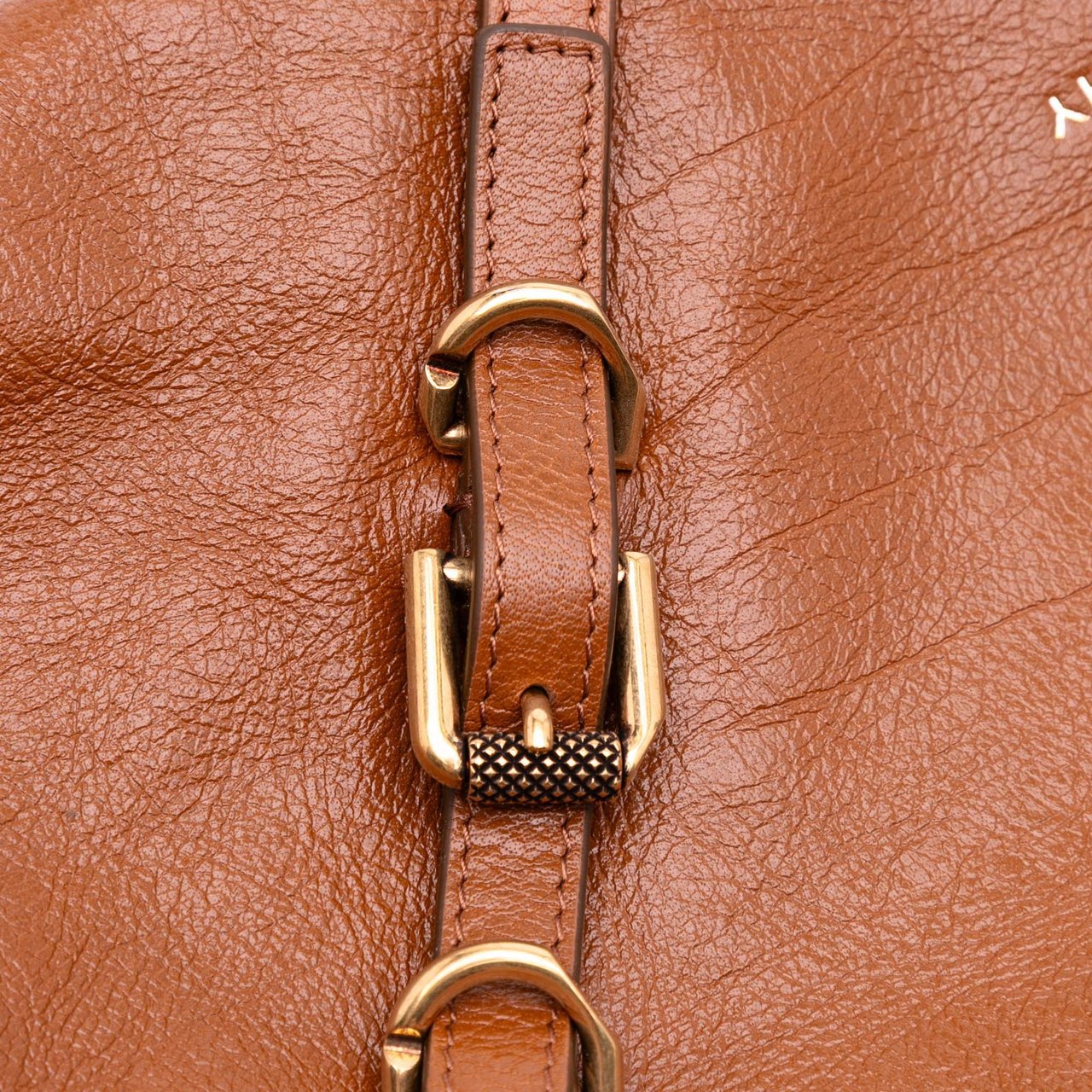 Givenchy Medium Leather Voyou Crossbody Bruin