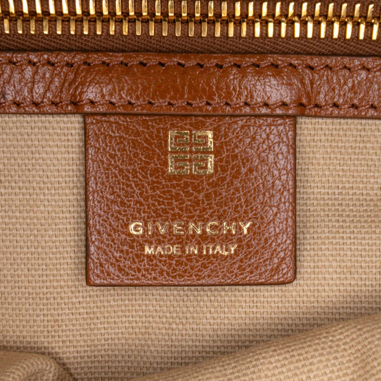 Givenchy Medium Leather Voyou Crossbody Bruin