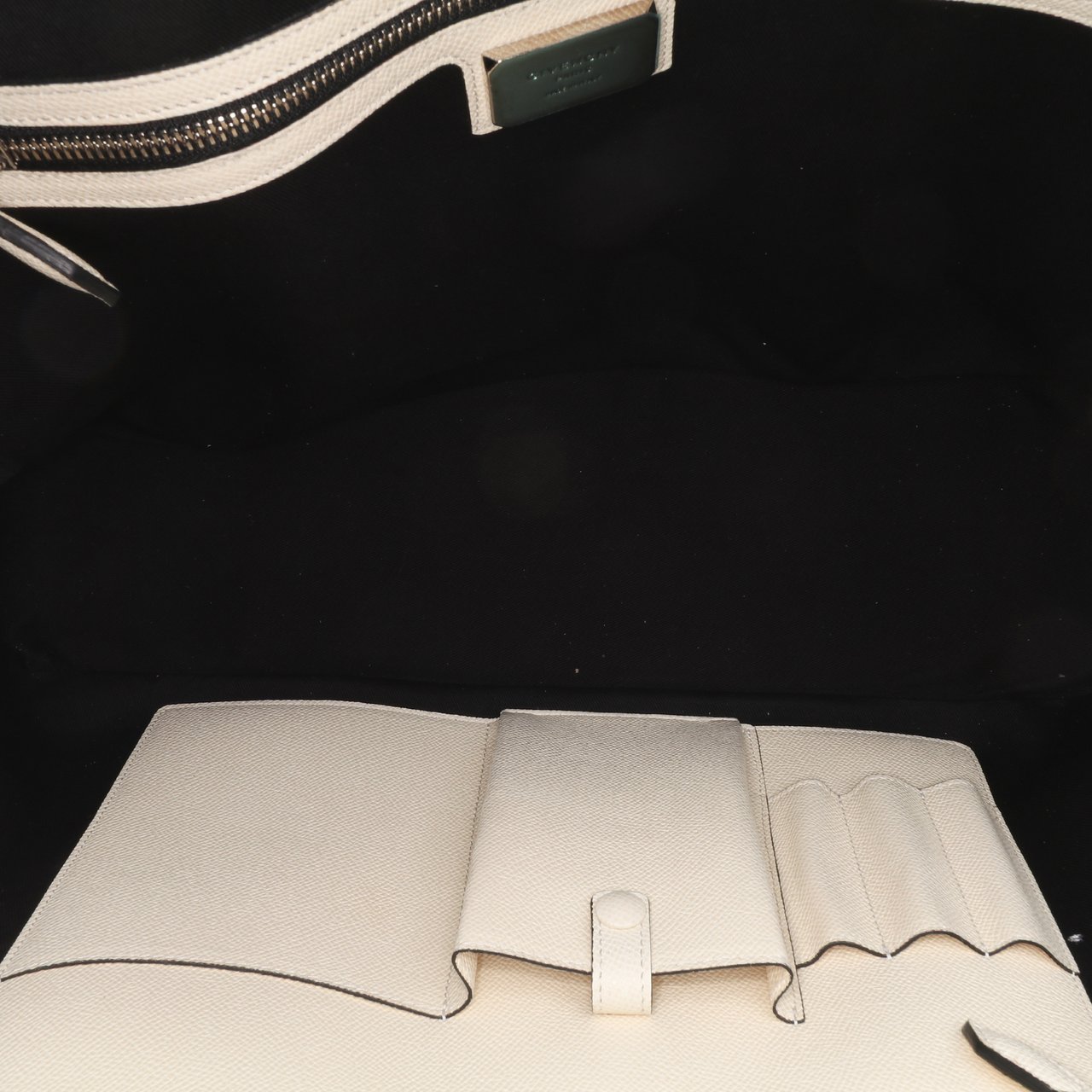 Givenchy Bicolor Grained Calfskin Lucrezia Briefcase Wit