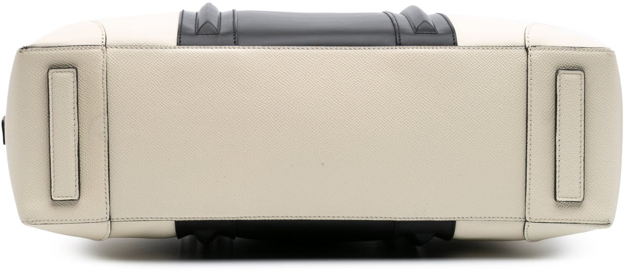 Givenchy Bicolor Grained Calfskin Lucrezia Briefcase Wit