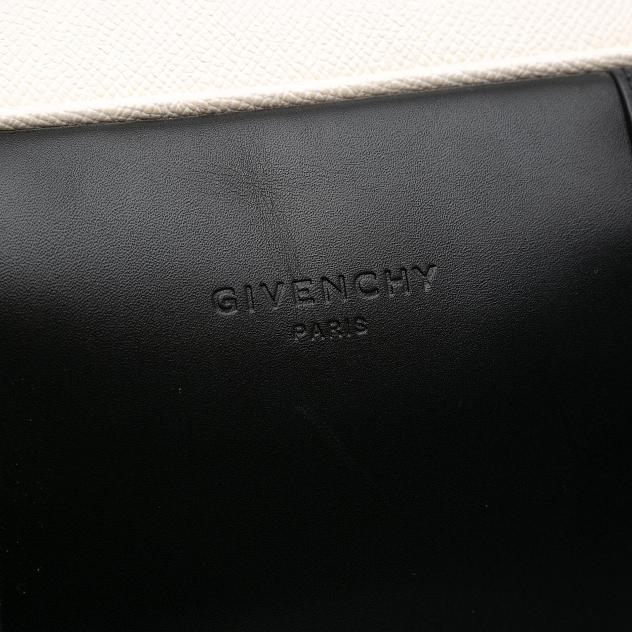 Givenchy Bicolor Grained Calfskin Lucrezia Briefcase Wit