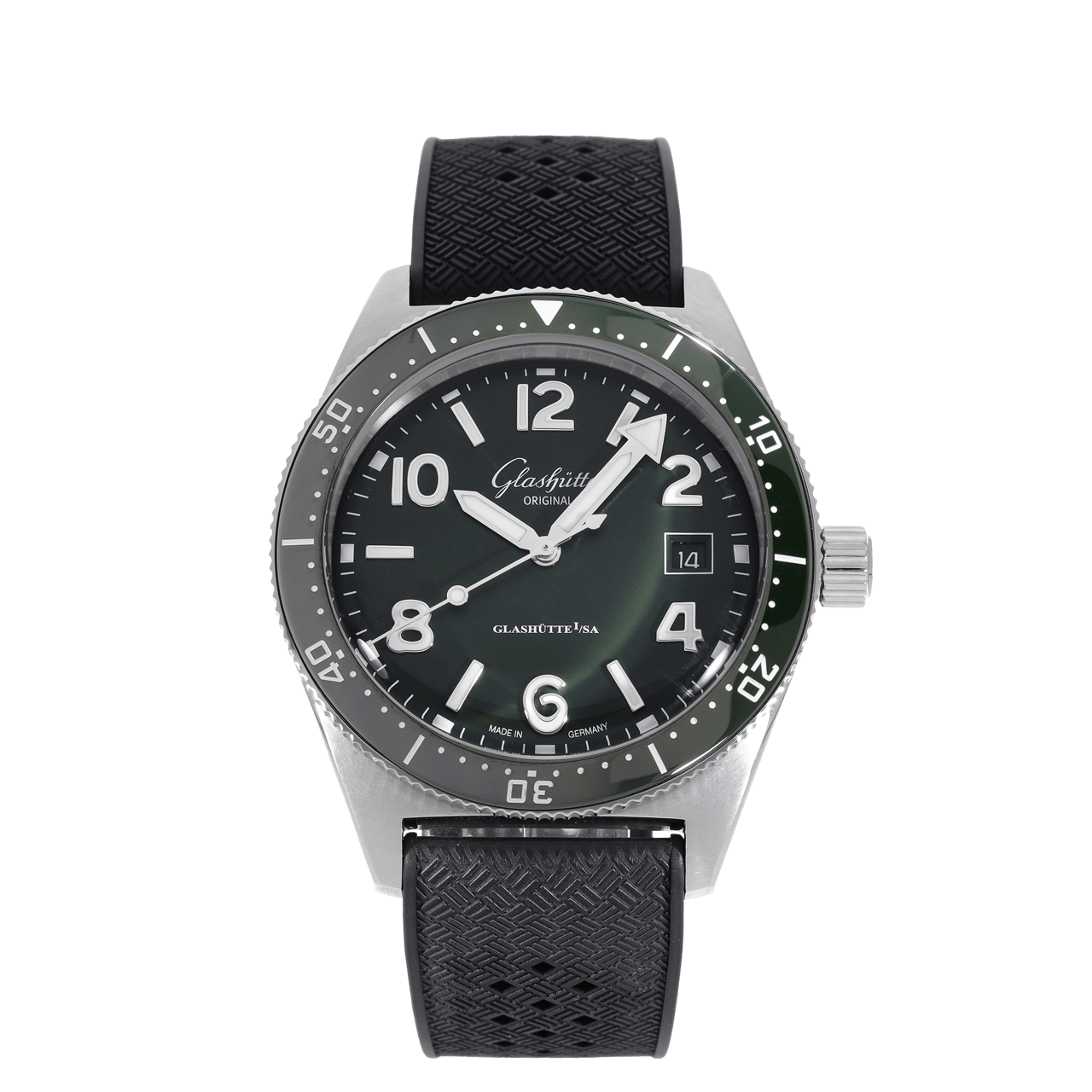 Glashütte Original SeaQ Groen