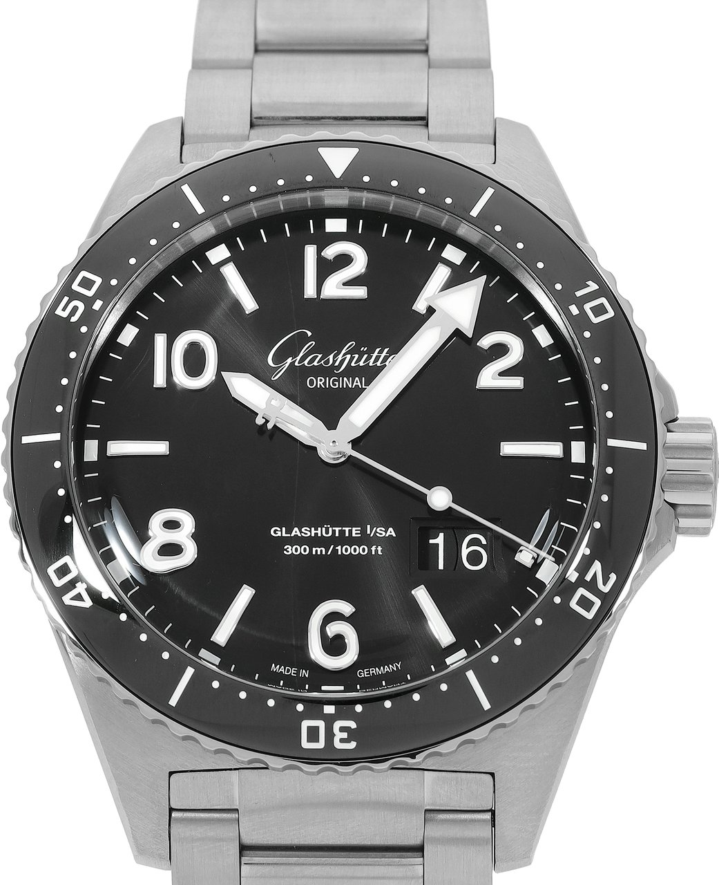 Glashütte Original SeaQ Zwart