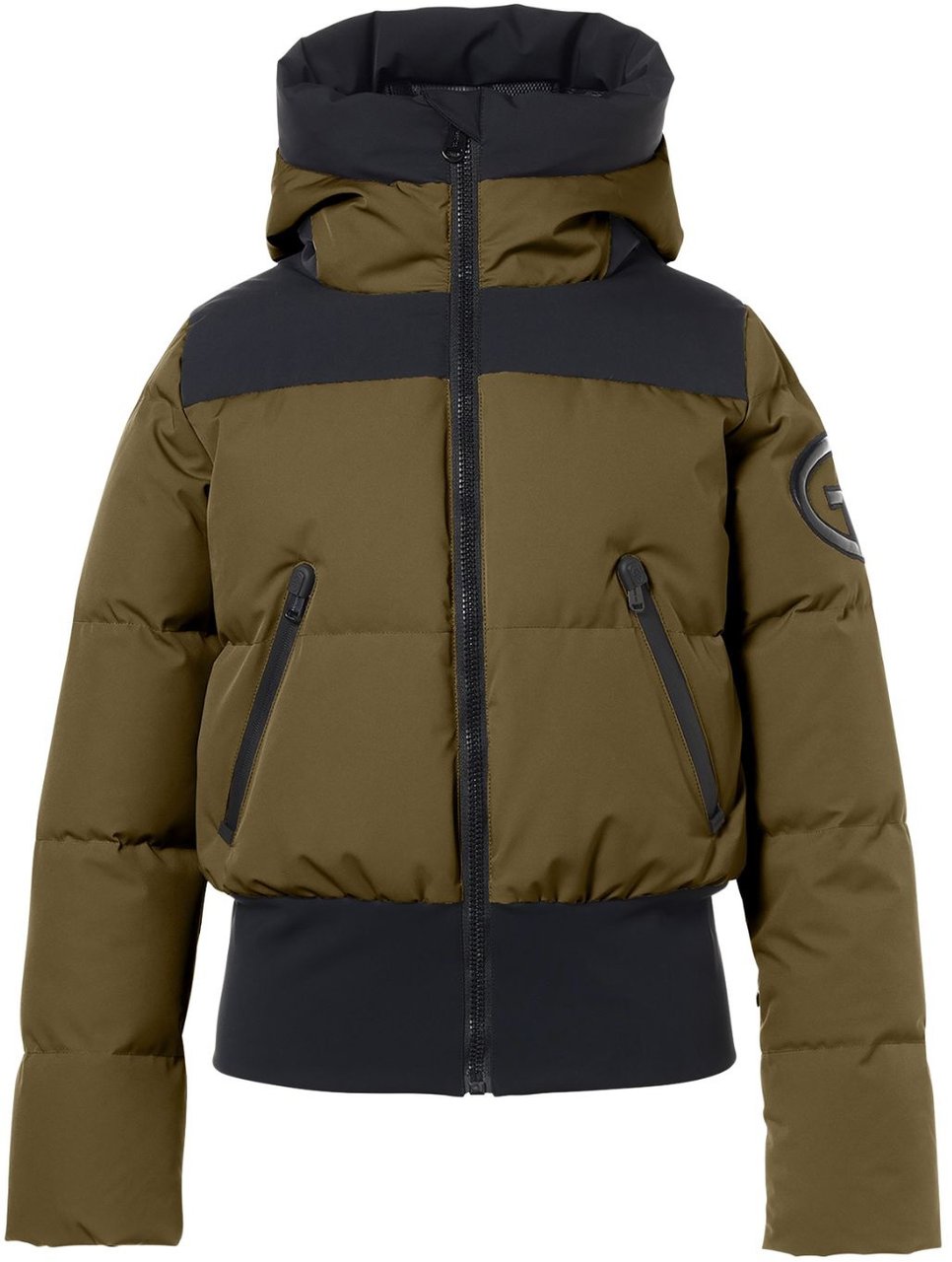 Goldbergh Village Ski Jacket Dark Olive Groen