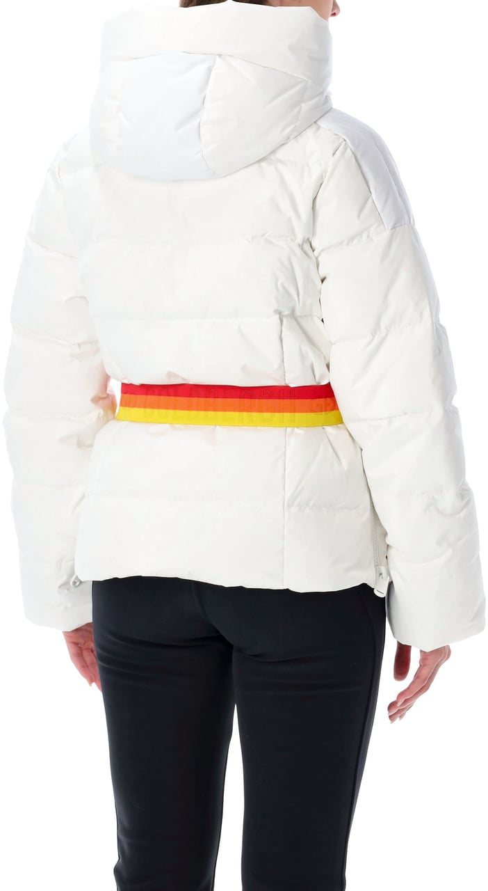 Goldbergh Bufera Belted Ski Jacket Bianco Wit