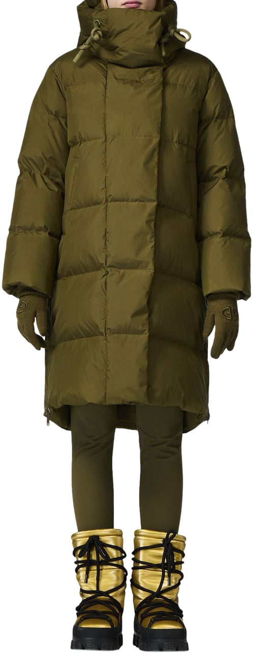 Goldbergh Chaleur Jacket Dark Olive Groen