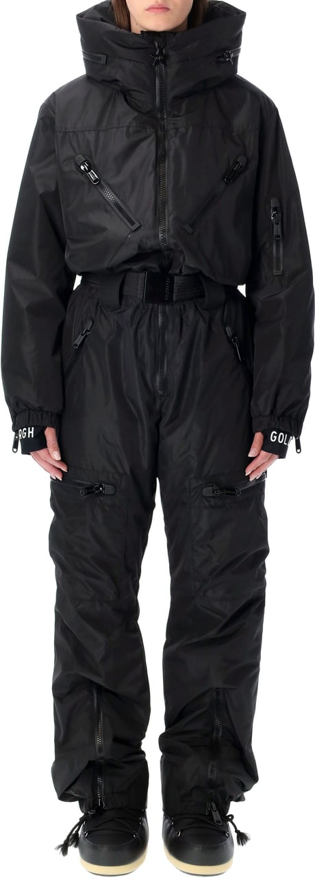Goldbergh Discover Ski Jumpsuit 90'S Nero Zwart