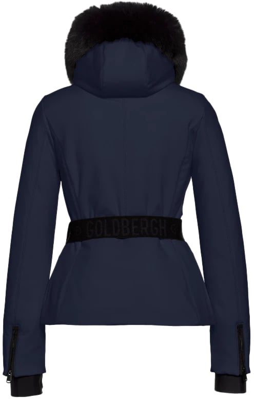 Goldbergh Hida Faux Border Blauw