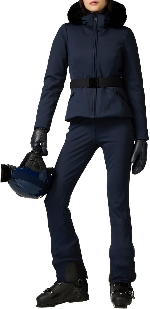 Goldbergh Hida Ski Jacket Faux Border French Blue Blauw