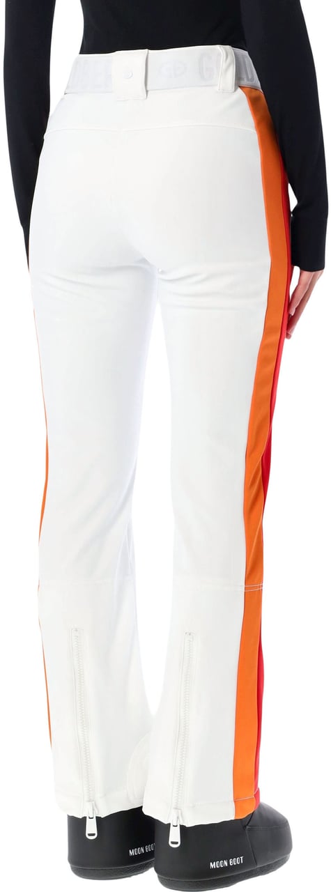 Goldbergh Roccia Ski Pant Band Multicolor Bianco Wit