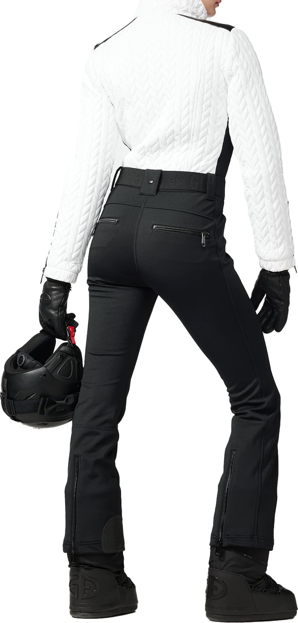 Goldbergh Vision Ski Jumpsuit Black/White Zwart