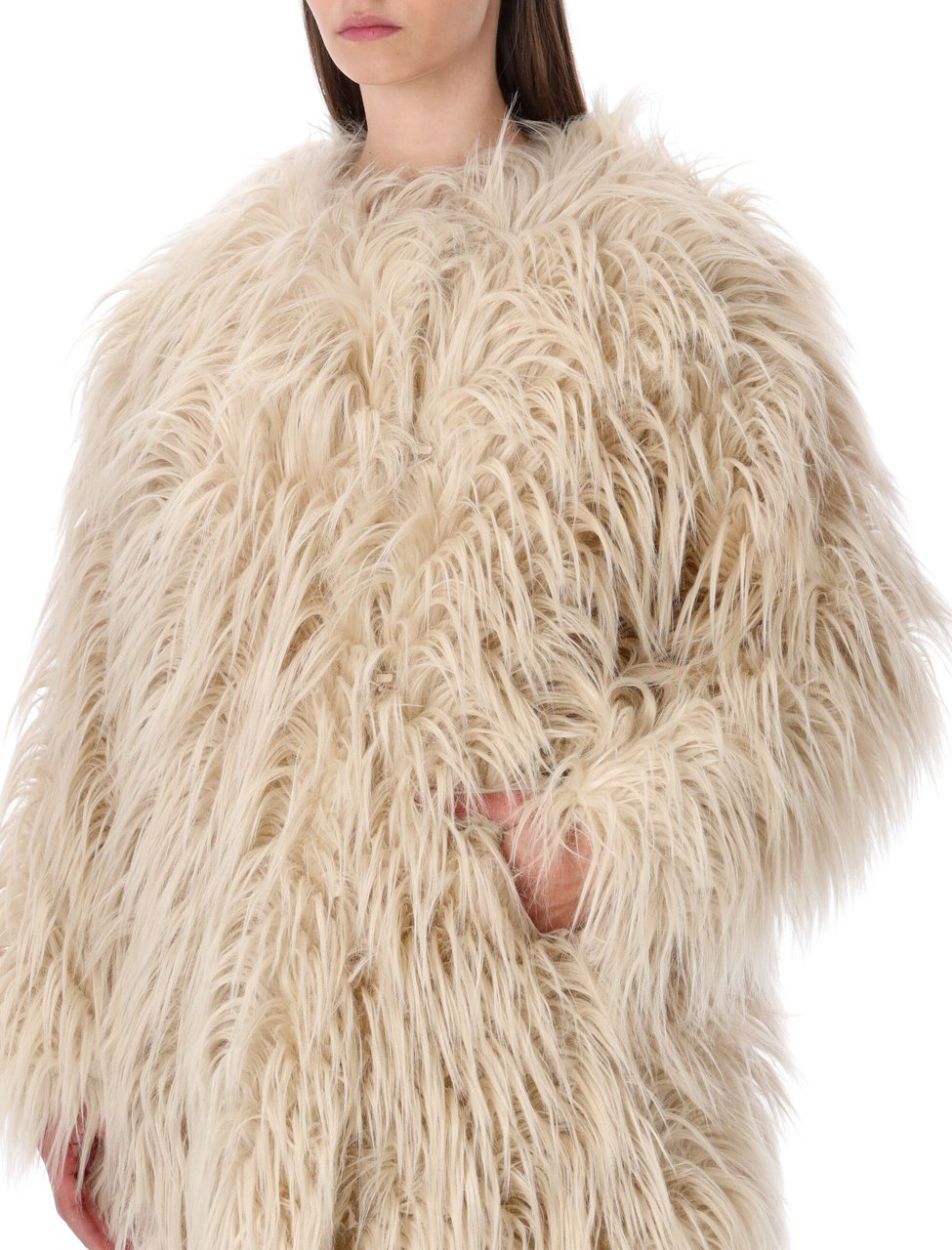 Goldbergh Elia Eco Fur Sgroppino Wit