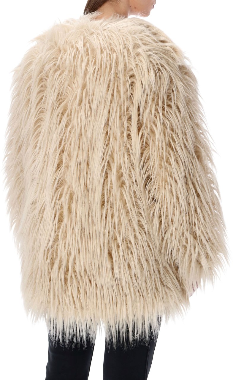 Goldbergh Elia Eco Fur Sgroppino Wit