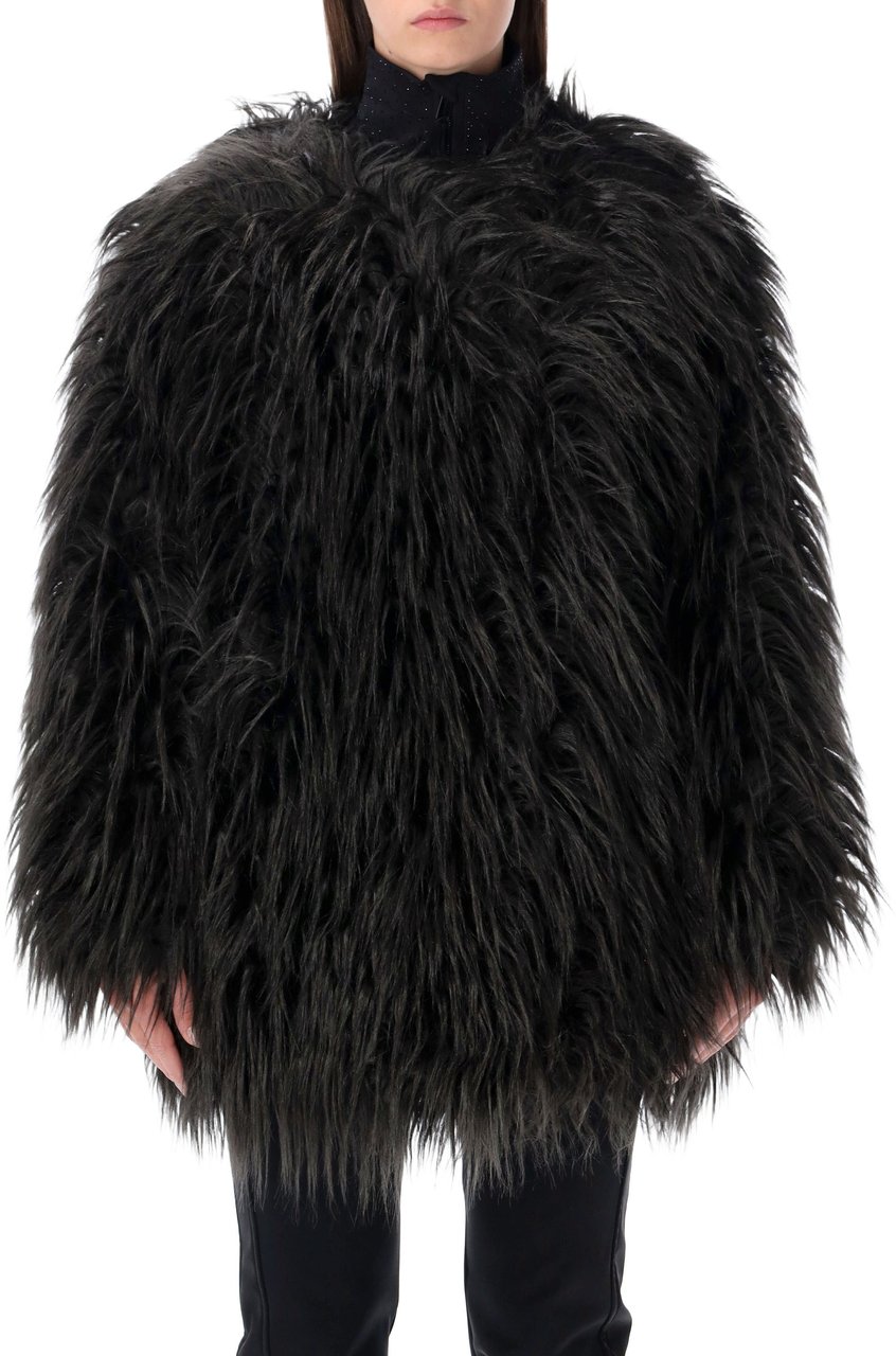 Goldbergh Elia Eco Fur Nero Zwart