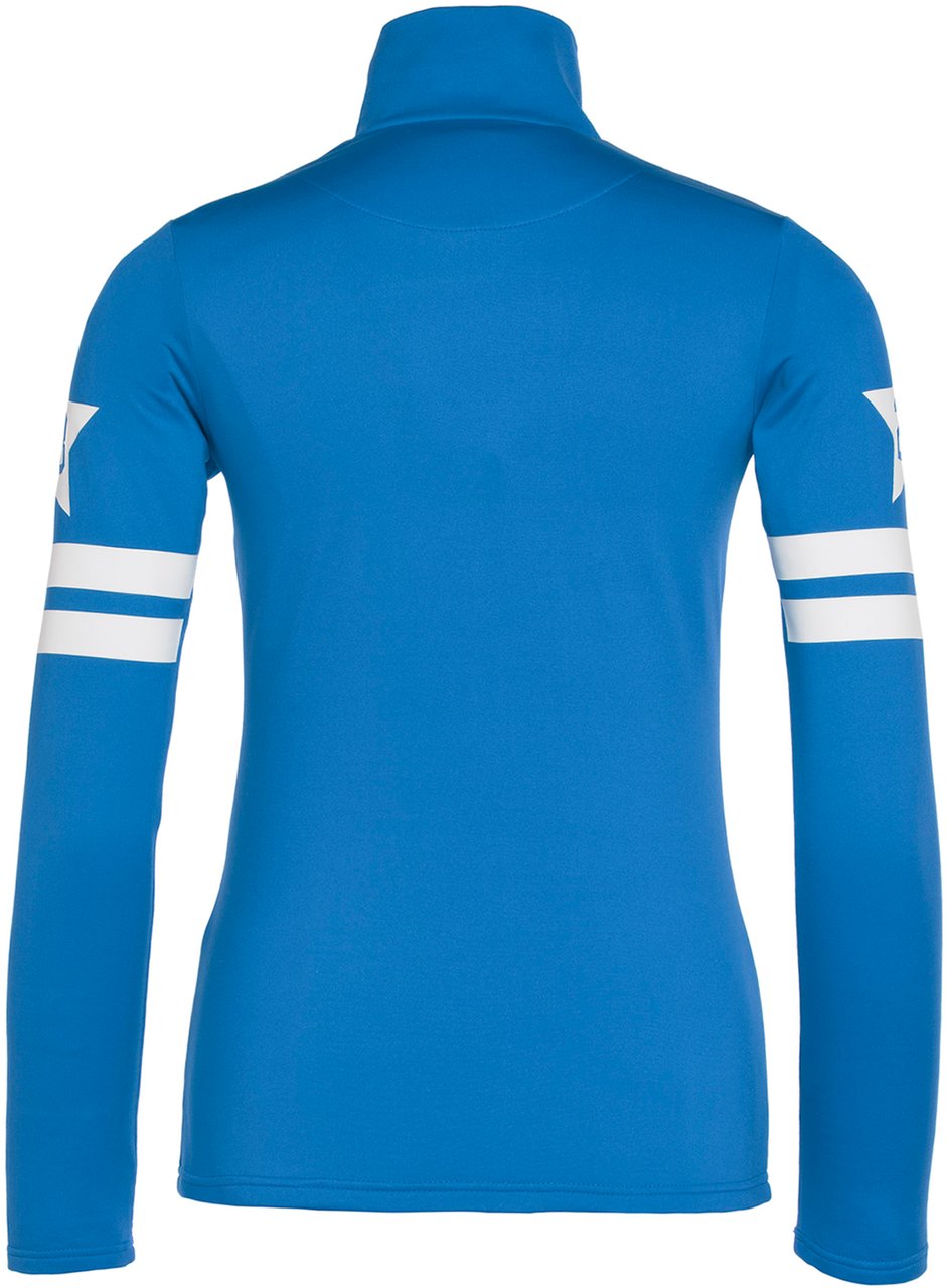 Goldbergh Maple Leaf Ski Pully Electric Blue Blauw