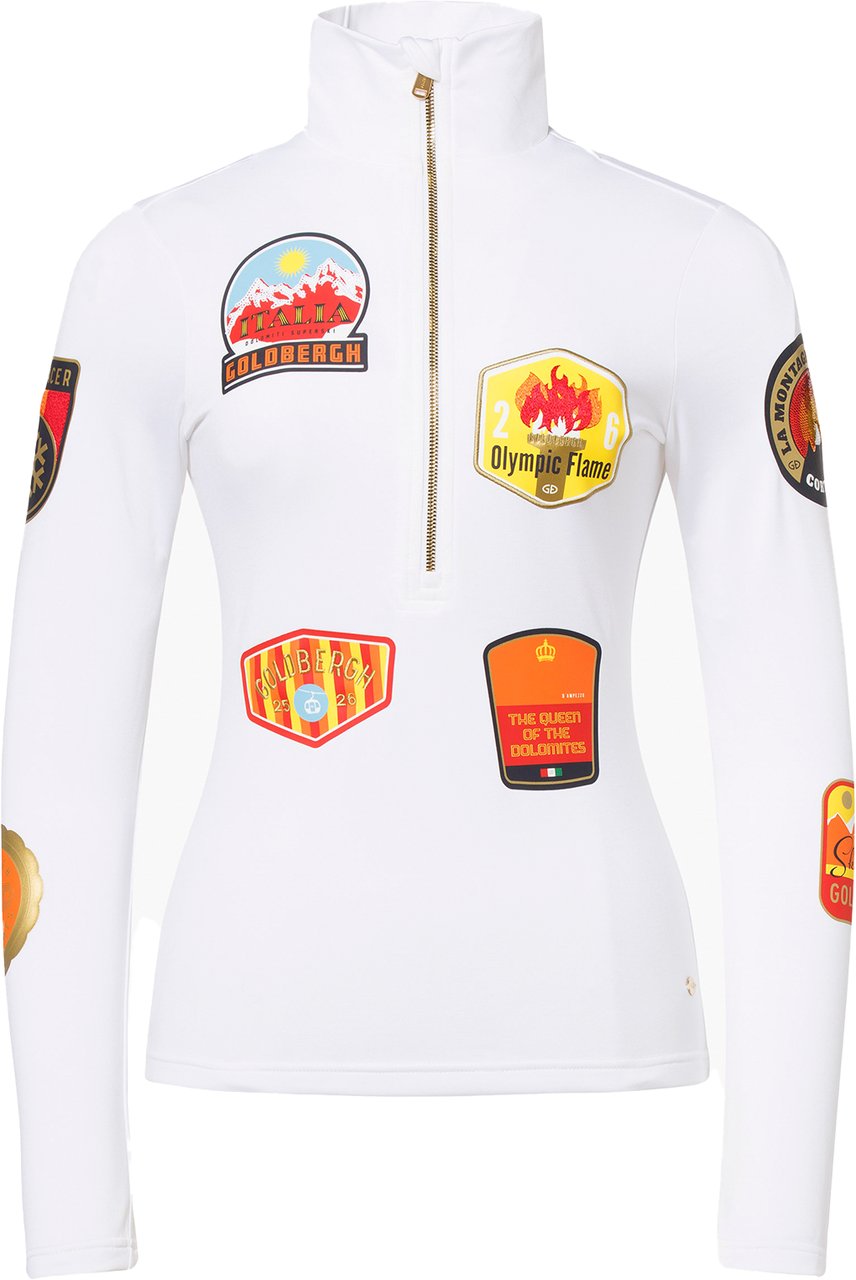 Goldbergh Triumph Ski Pully White Divers