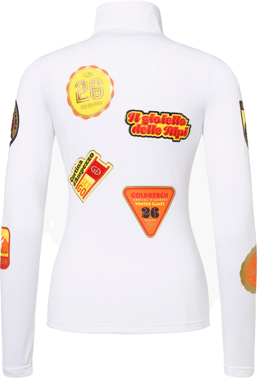 Goldbergh Triumph Ski Pully White Divers