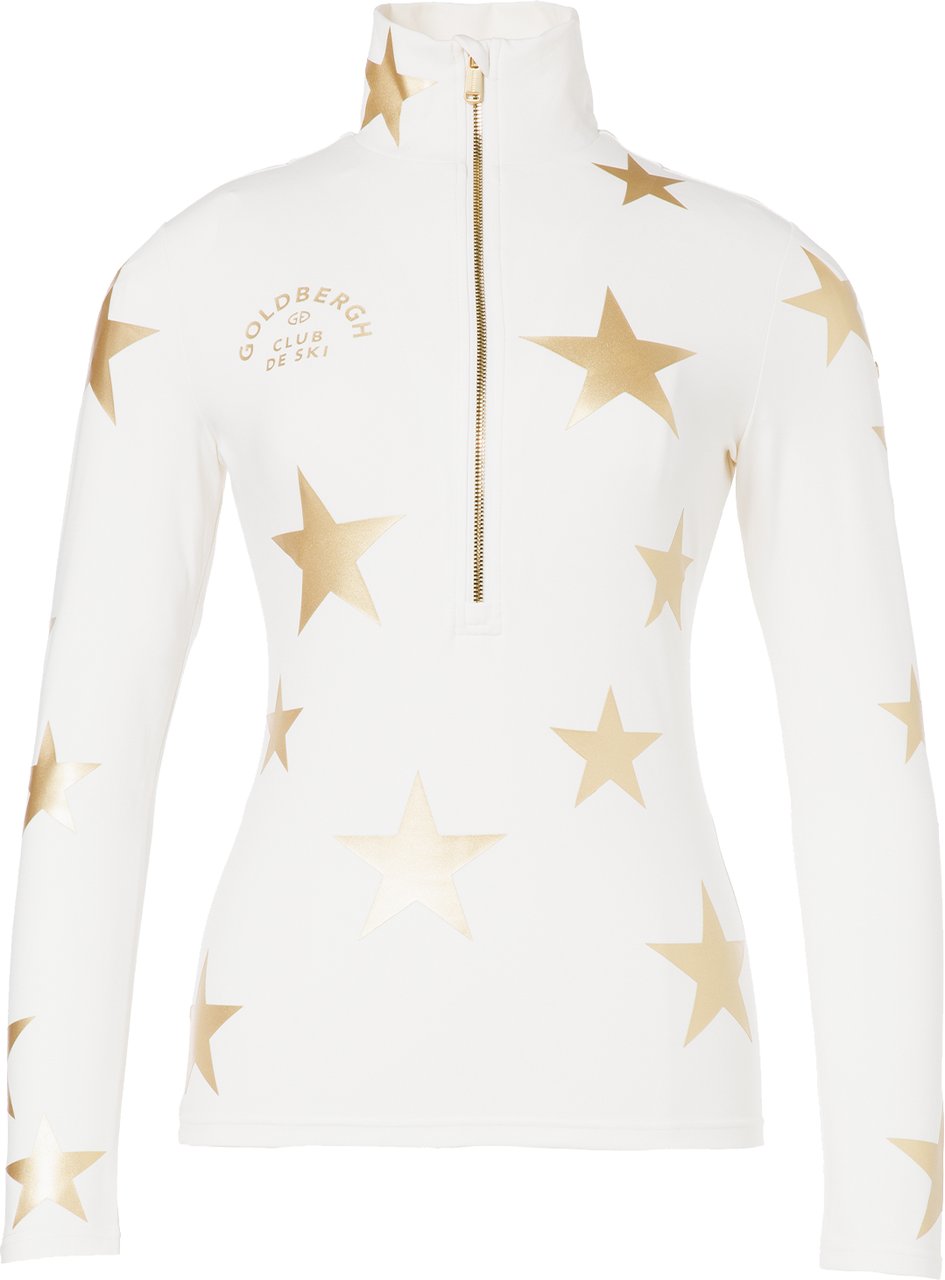 Goldbergh Galactique Ski Pully Cream Divers