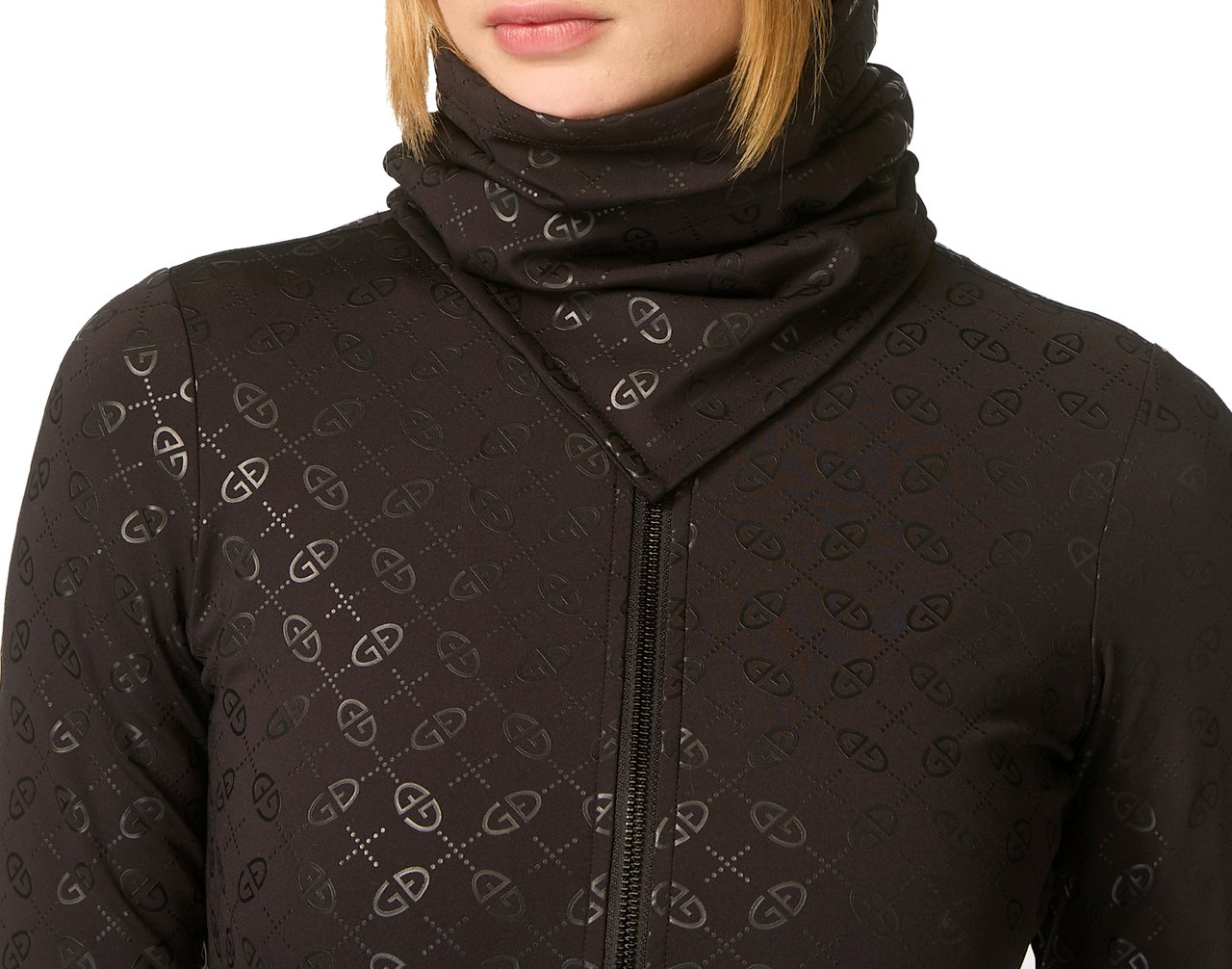 Goldbergh Feature Neckwarmer Black Divers