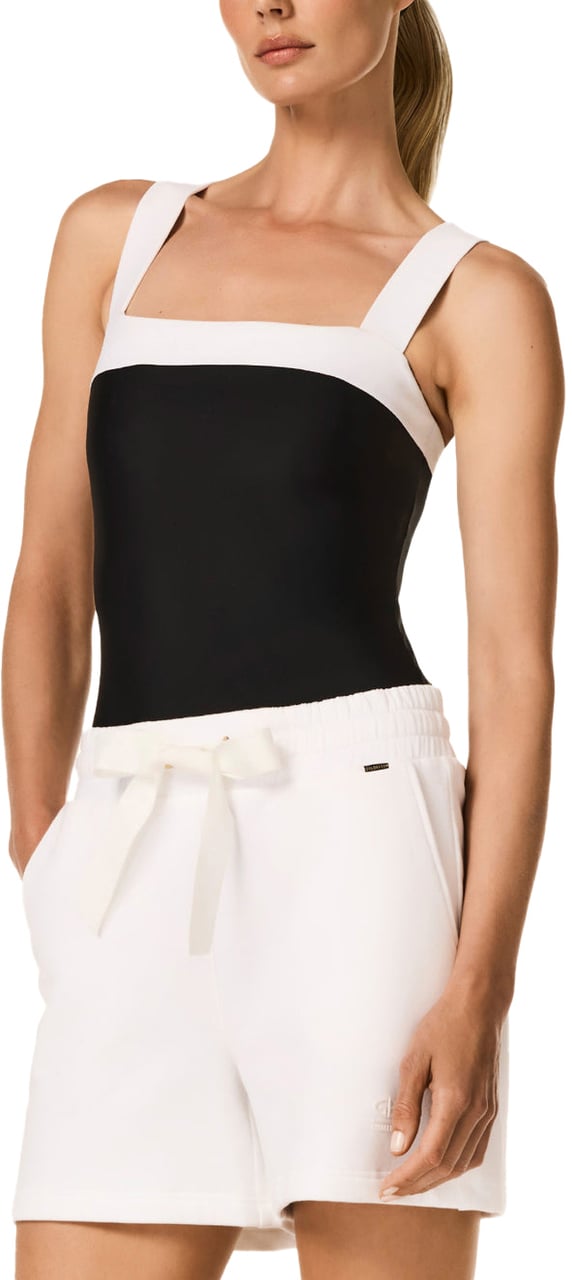 Goldbergh Marion Tank With Bra Black Wit